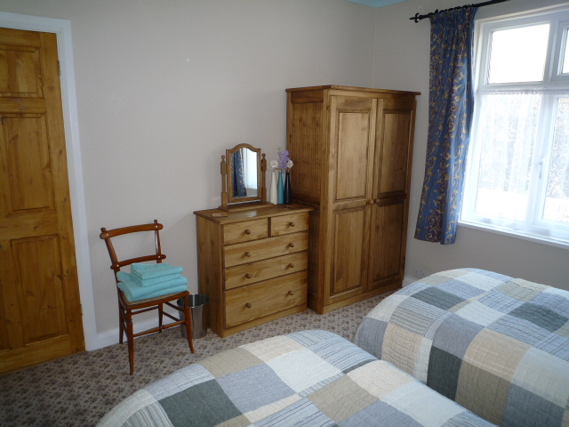 Back bedroom in Carisbrooke self catering holiday cottage